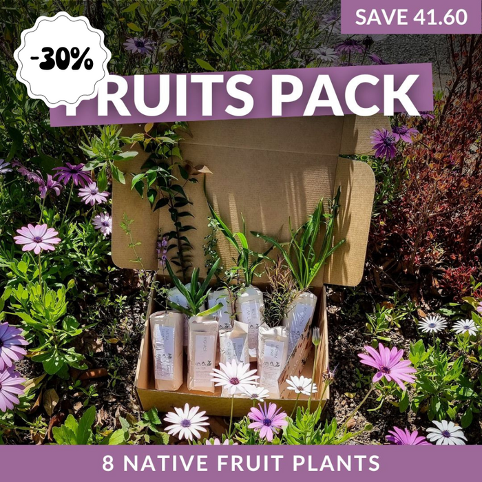 Native Fruit Plant Bundle (8 plants)
